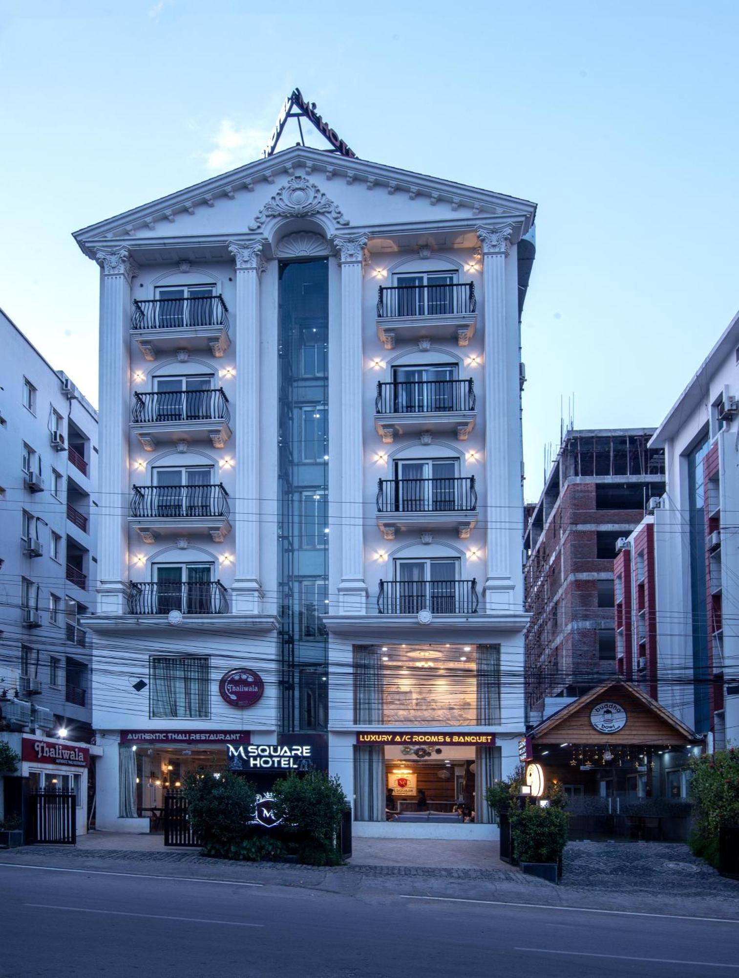 M Square Hotel 海得拉巴 外观 照片
